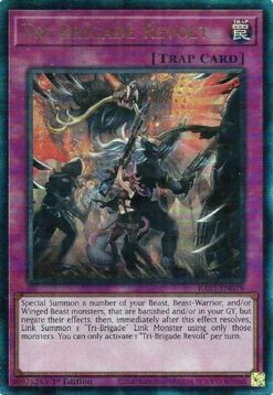 RA01-EN079 - Tri-Brigade Revolt - Prismatic Ultimate Rare - 1st Edition